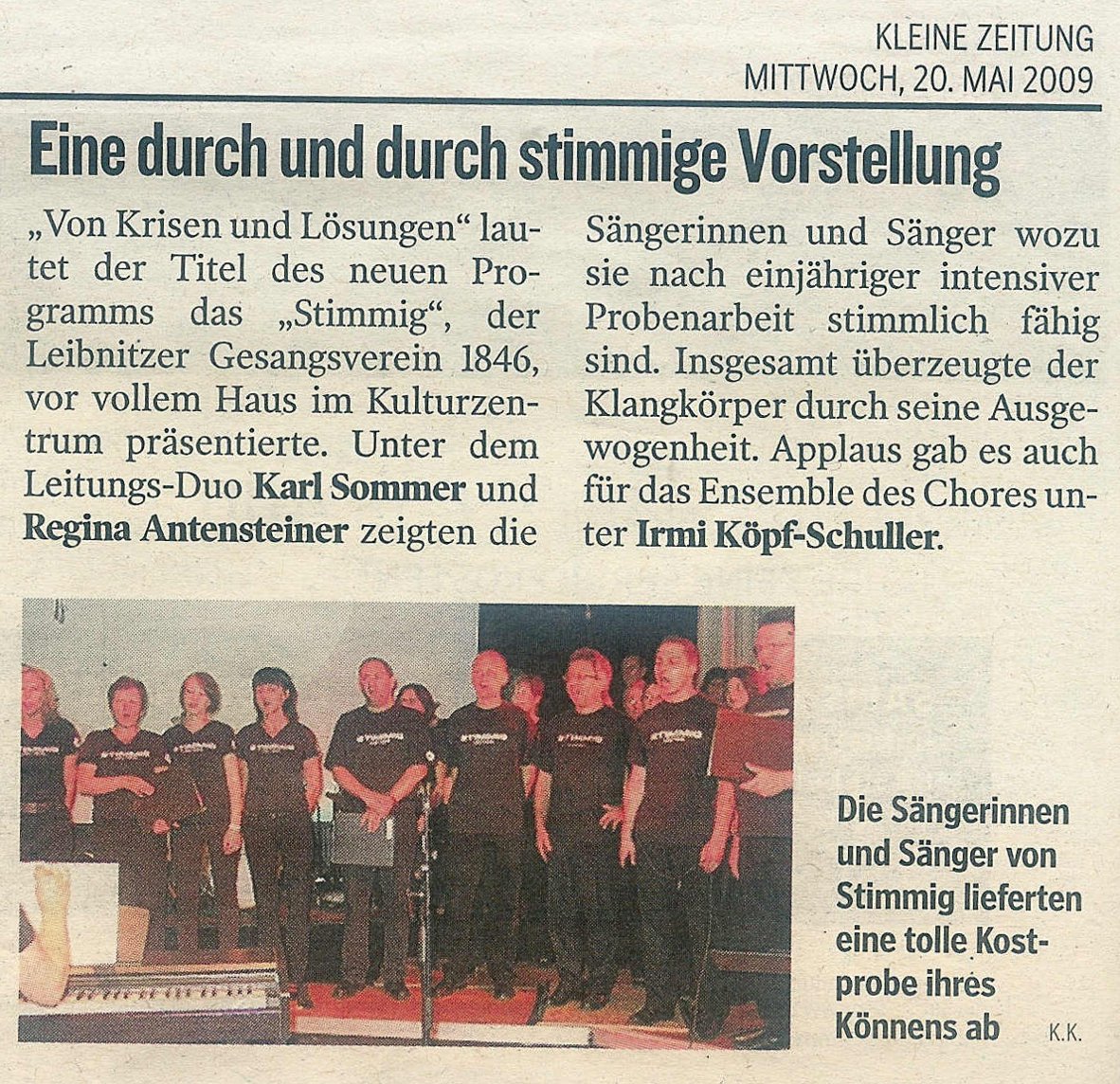 Zeitungsartikel-stimmige-vorstellung